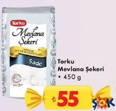 TORKU MEVLANA ŞEKERİ 450 G - BAYRAM ŞEKERİ/ÇİKOLATASI